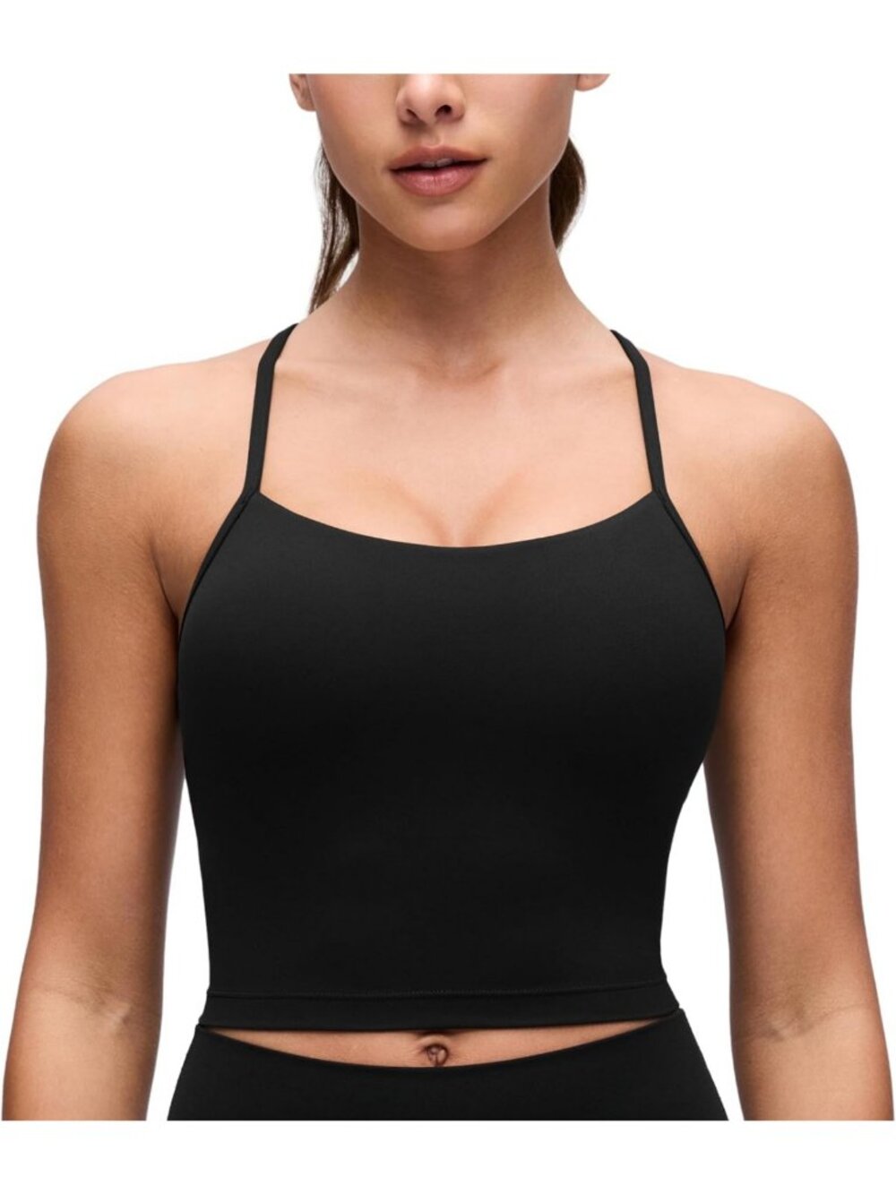 Soft Y Back Crop Tank Top | Butterluxe Fabric | Comfortable & Stylish Activewear